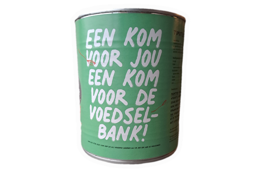 Tomatensoep (2x 800ml) - Twee blikken voor jou, twee blikken voor de voedselbank